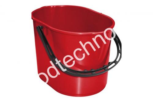 00005275 Ведро 12л PIT без отжима, красный - картинка 1